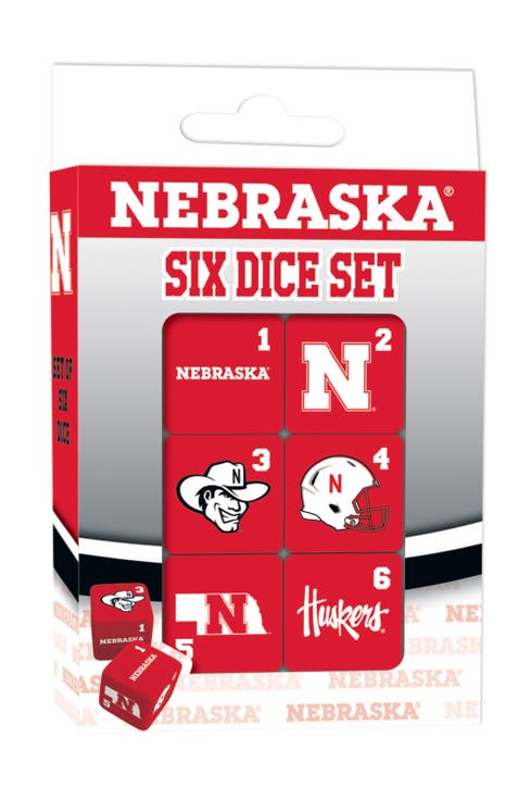 Nebraska Cornhuskers Dice Set - 19mm