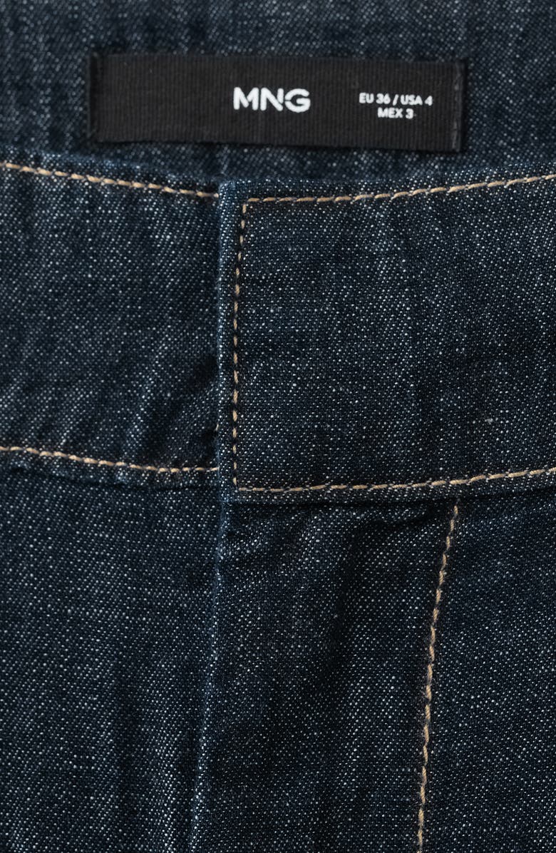 MANGO Wide Leg Trouser Jeans, Alternate, color, Open Blue