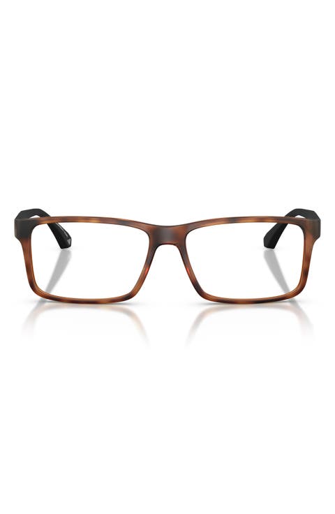56mm Rectangle Optical Glasses