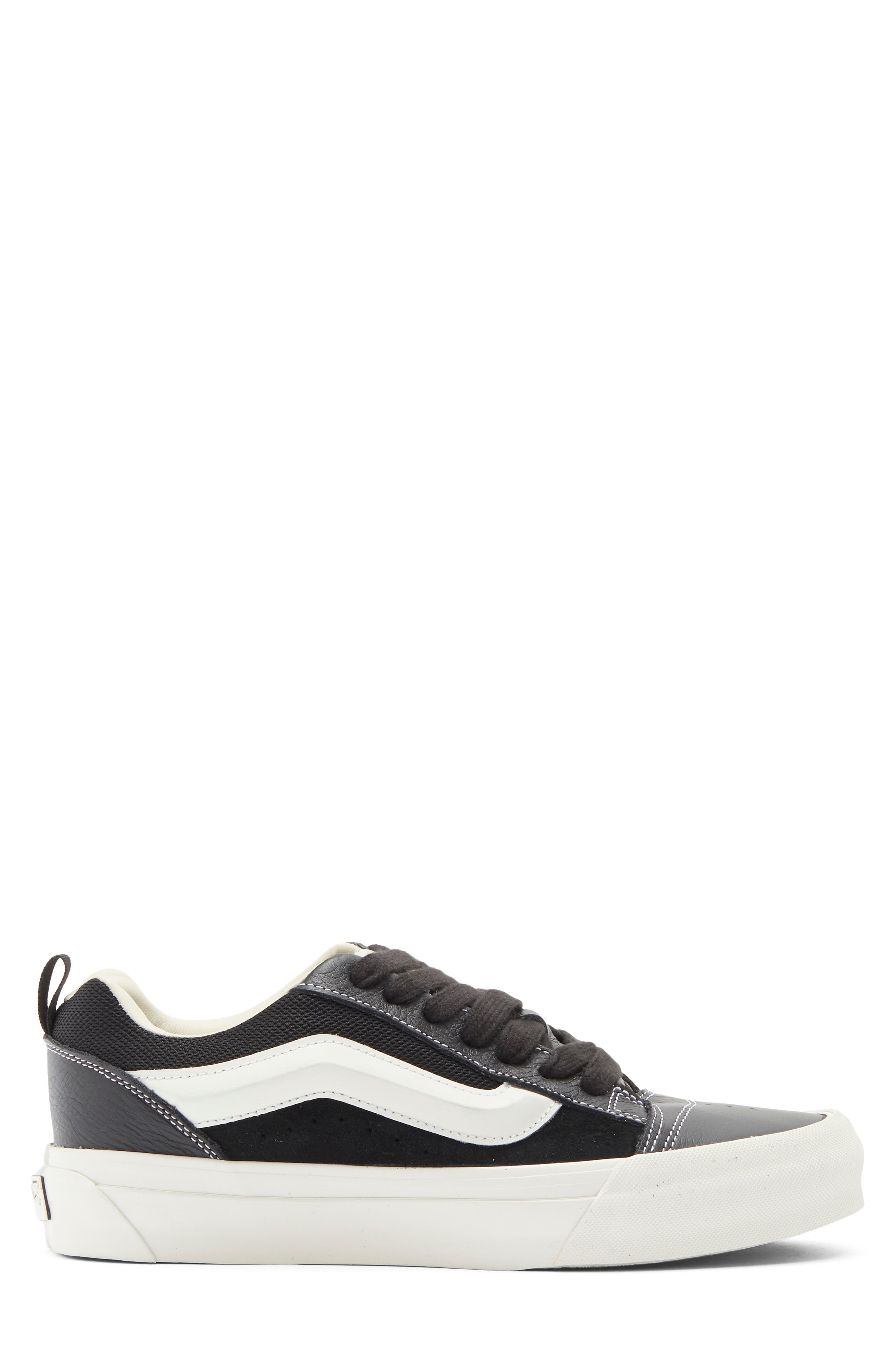 Knu Skool Sneaker, Alternate, color, BLACK