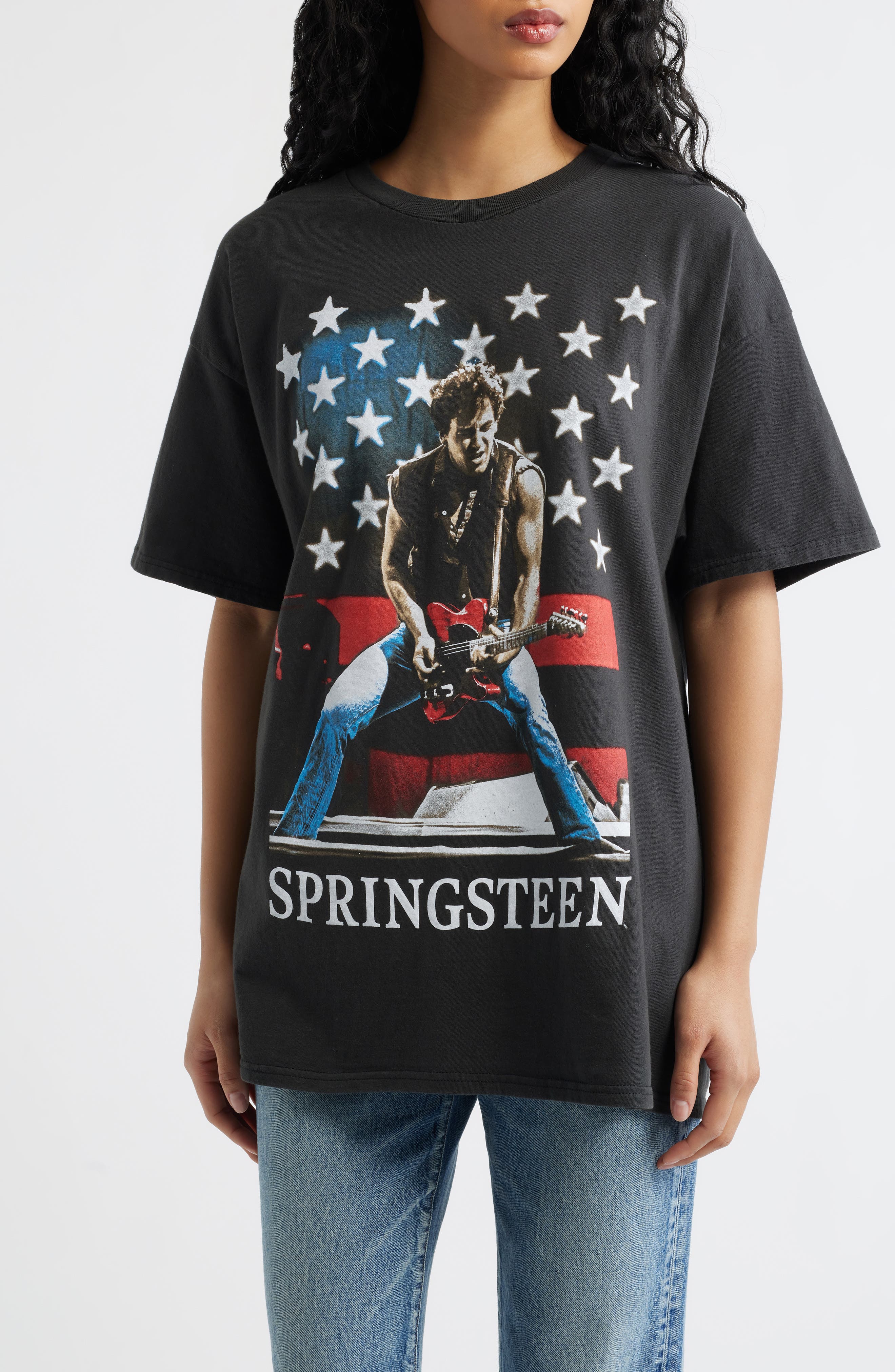 Springsteen Cotton Graphic T-Shirt