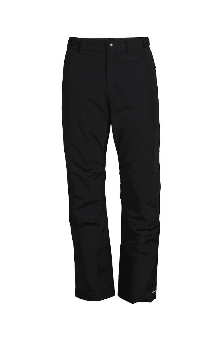 Lands' End Squall Waterproof Insulated Snow Pants, Alternate, color, Black