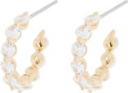 Nadri Cubic Zirconia Hoop Earrings