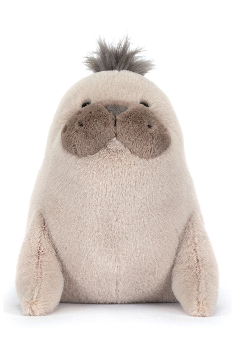 Roarwell Sea Lion Large Plushie, Alternate, color, GREY