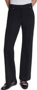 KARL LAGERFELD PARIS Front Seam Straight Leg Pants
