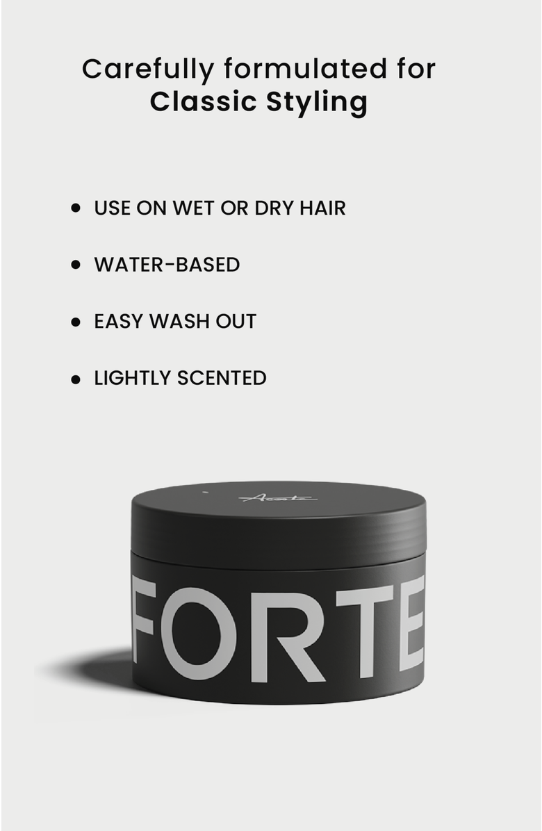 Forte Series Pomade Medium Hold, Alternate, color, Black