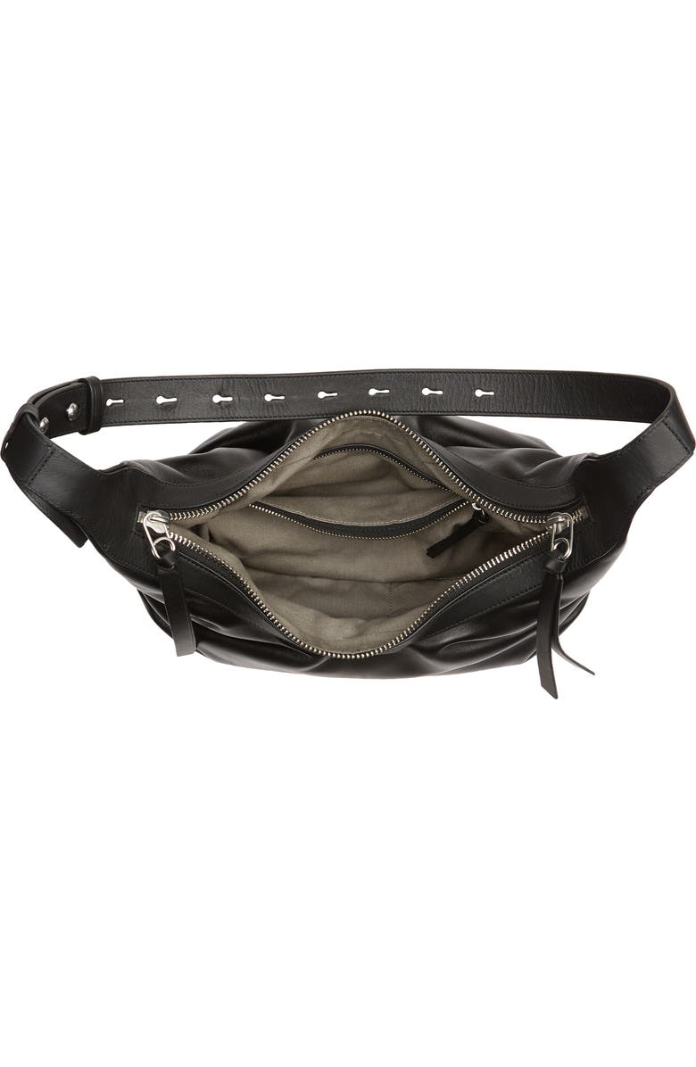 rag & bone Commuter Leather Hobo Bag, Alternate, color,