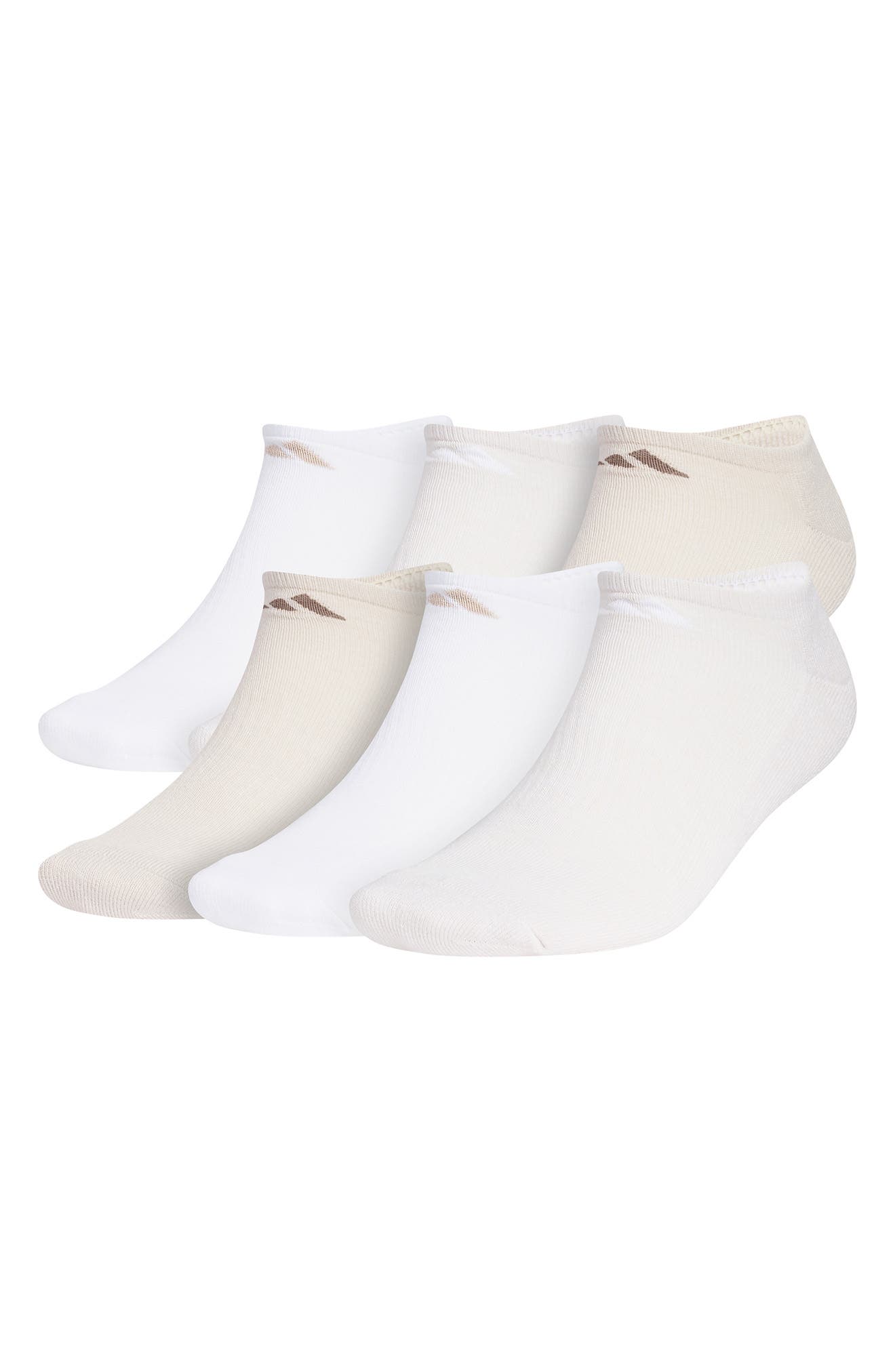 adidas 3-Pack AEROREADY Athletic Cushioned Low Cut Socks