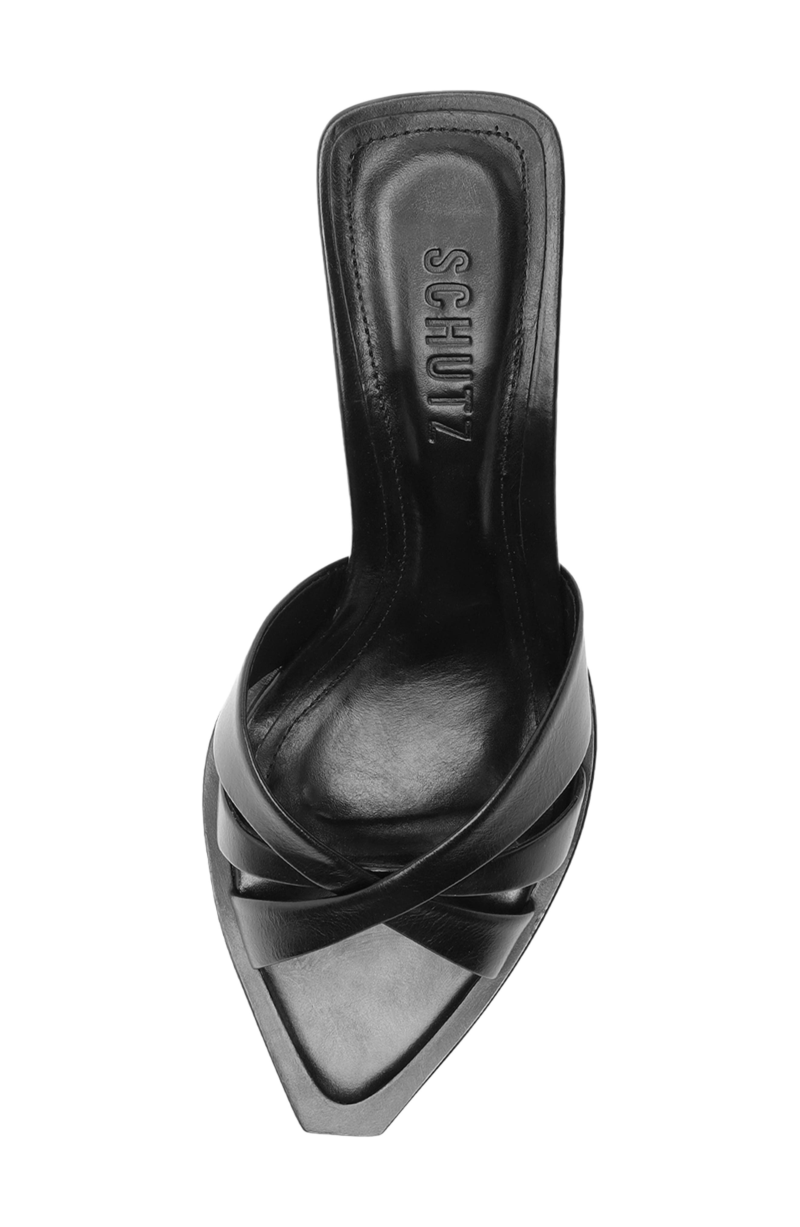 Schutz Keefa Leaf Mule, Alternate, color, 