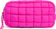 URBAN EXPRESSIONS Quilted Nylon Cosmetic Pouch