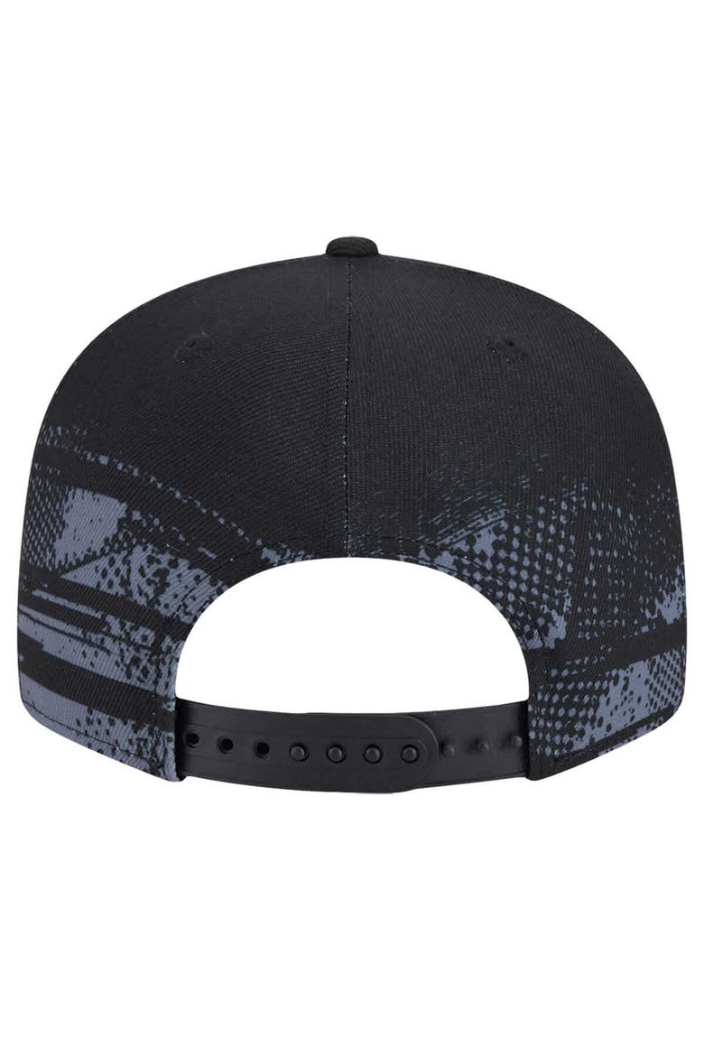 Men's New Era Black Brooklyn Nets Tip-Off 9FIFTY Snapback Hat, Alternate, color, Black