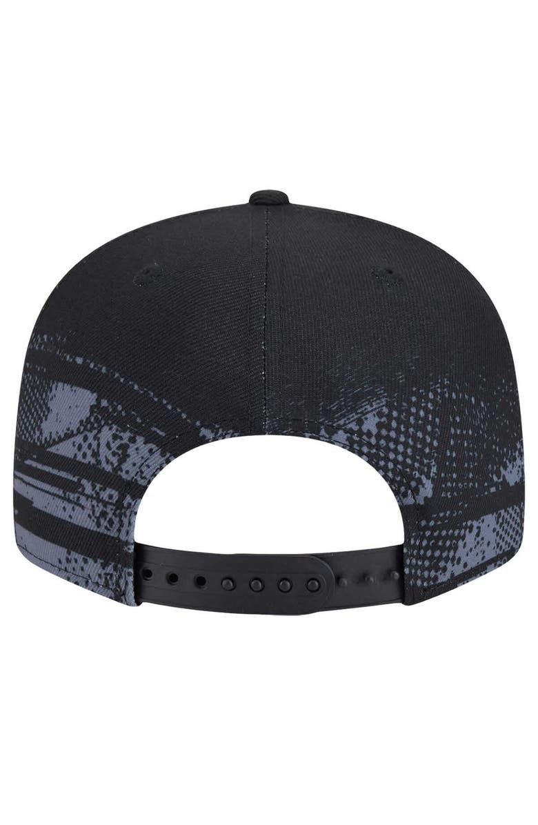 New Era Men's New Era Black Brooklyn Nets Tip-Off 9FIFTY Snapback Hat, Alternate, color, Black
