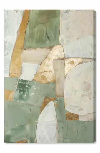 Wynwood Studio Sage Green Canvas Wall Art