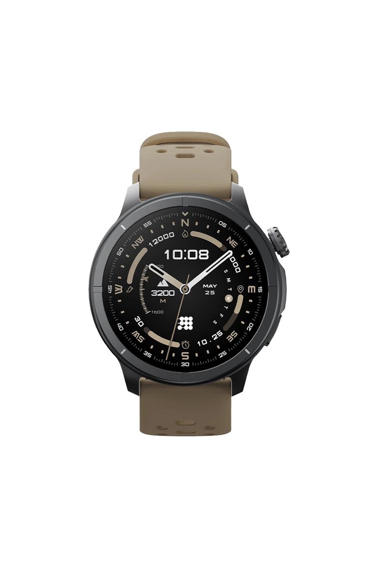 AURA Pro 2 Smartwatch with Built-In GPS, Route Navigation & Offline Maps, 1.48 inches AMOLED HD, Main, color, Brown