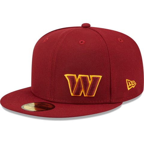 Men's New Era Burgundy Washington Commanders  Flawless 59FIFTY Fitted Hat
