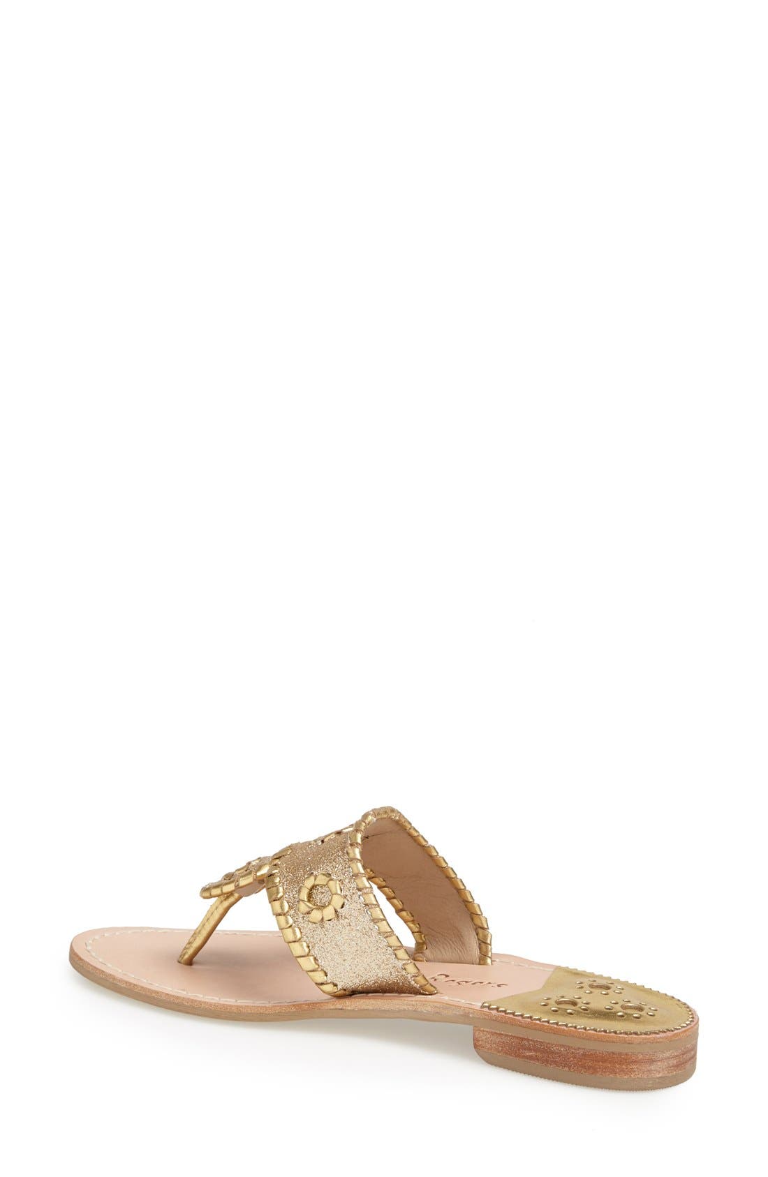 'Sparkle' Sandal, Alternate, color, GOLD
