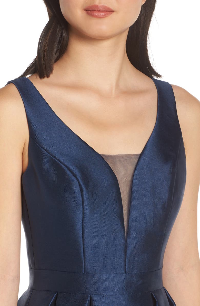 Chi Chi London Perla Back Cutout Evening Dress, Alternate, color, 