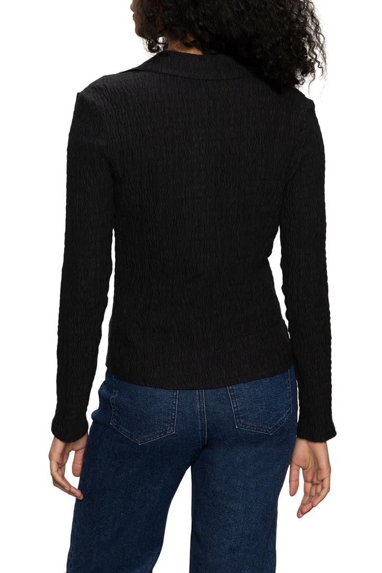 Texture Top, Alternate, color, BLACK
