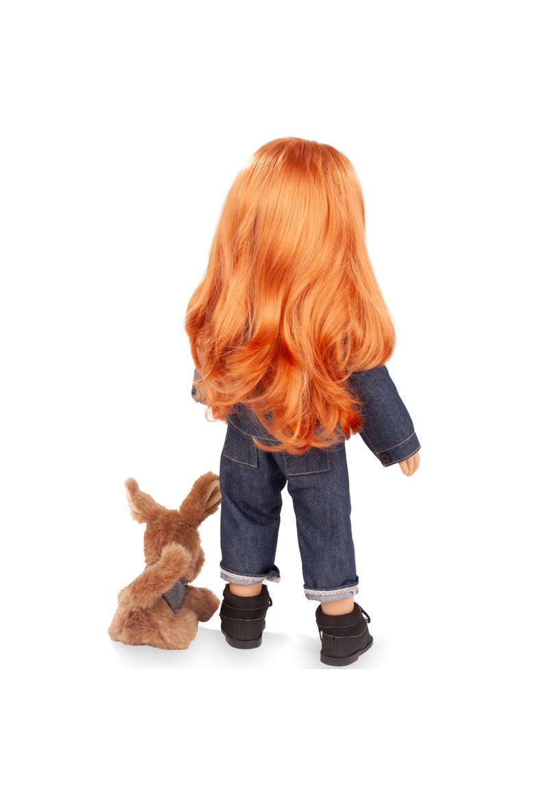 Hannah & Her Dog Polly - 19.5" Standing Poseable Doll Set, Kids 3+, Alternate, color, Multicolored