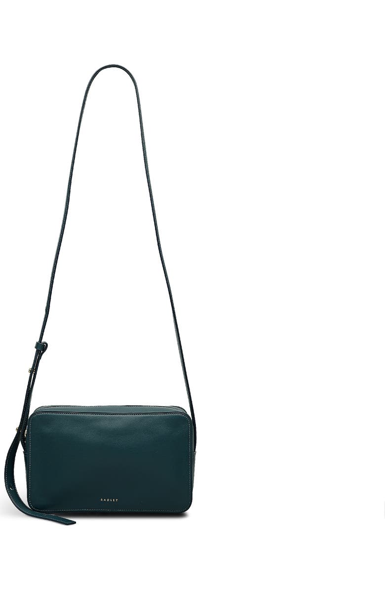 Radley Duchess Close Small Ziptop Crossbody Bag, Main, color, Teal