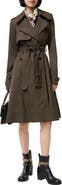 Burberry Pembury Cotton Trench Coat