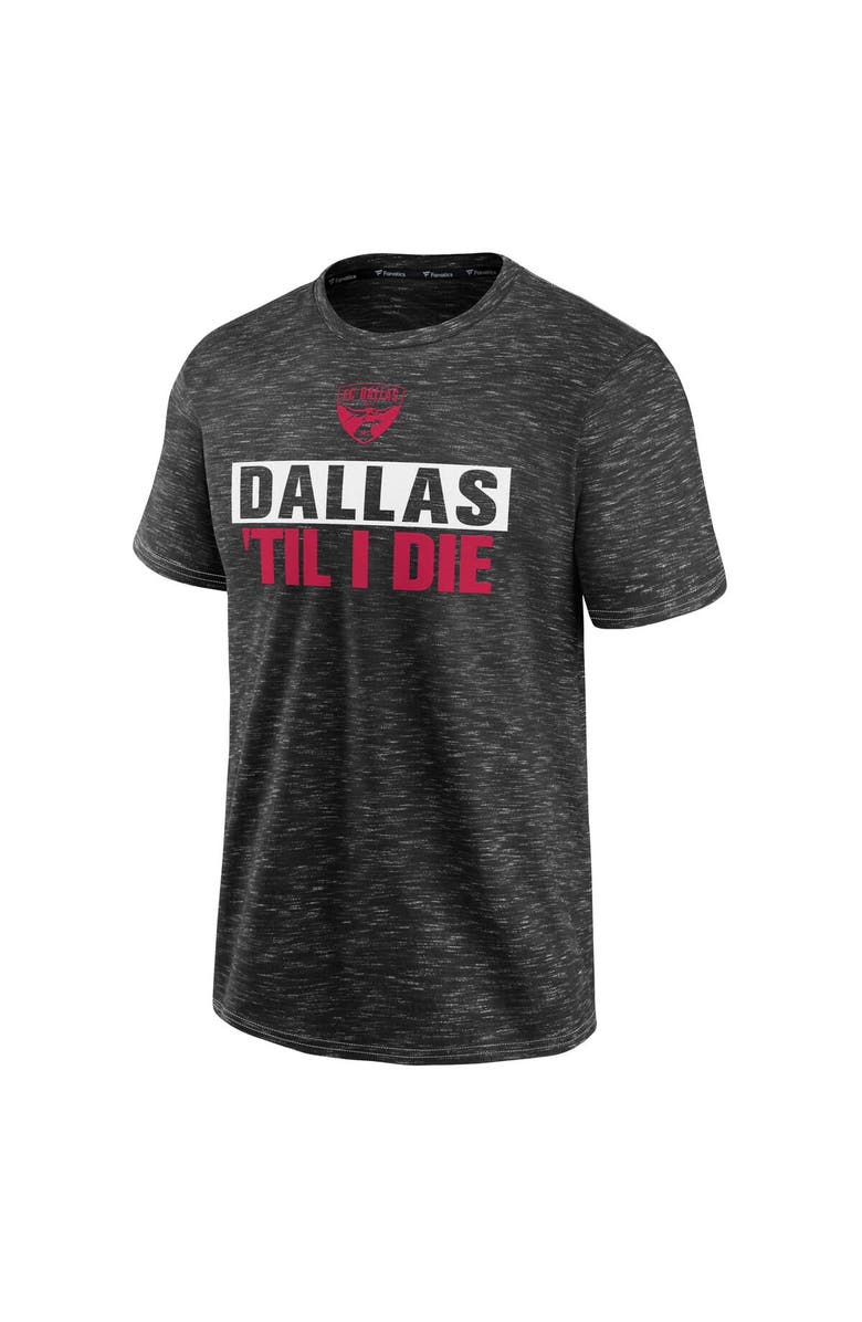 FANATICS Men's Fanatics Branded  Charcoal FC Dallas T-Shirt, Alternate, color, Charcoal