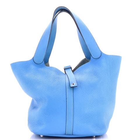 Bicolor Picotin Lock Bag Clemence With Swift Gm