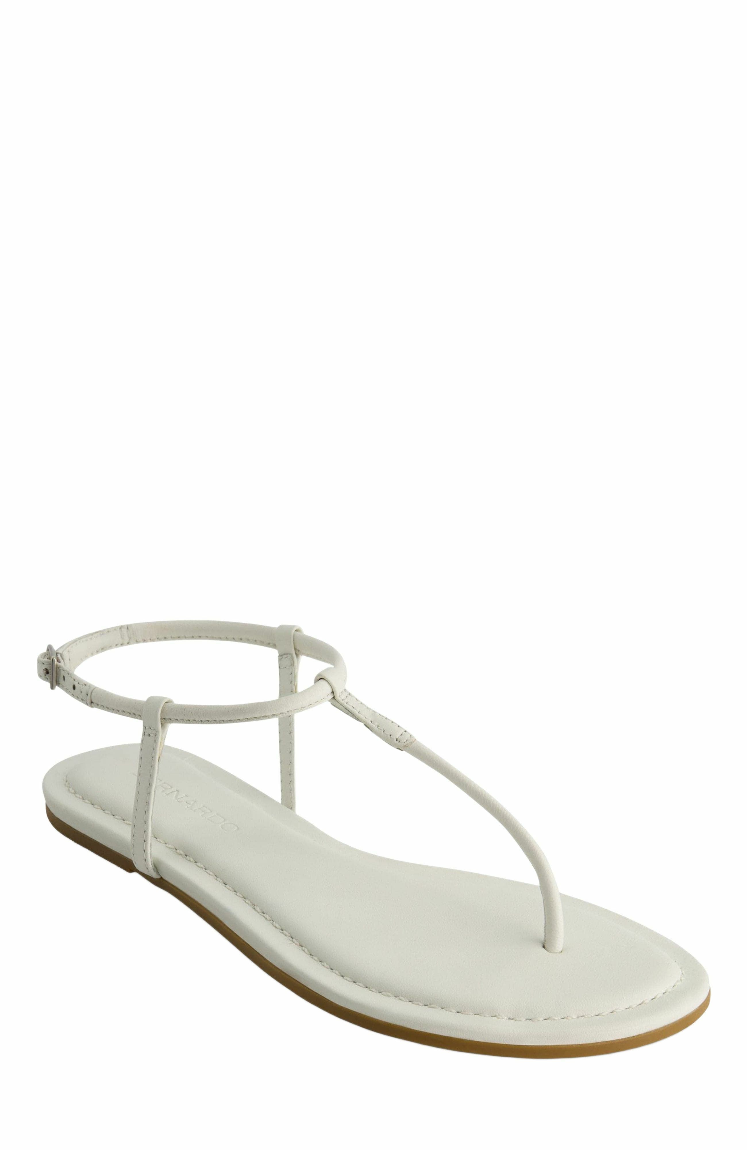 Hercu T-Strap Sandal, Alternate, color, WHITE