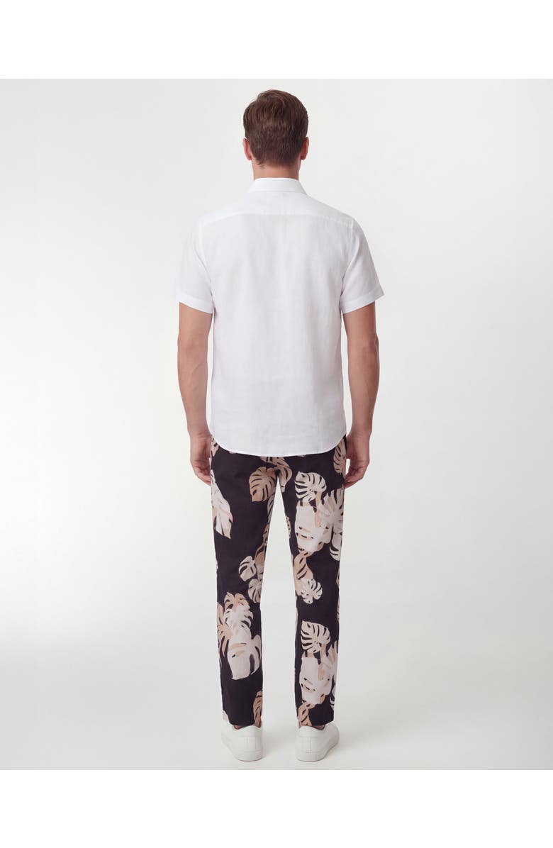 Lords of Harlech Monstera Floral Mens Tailored Pant, Alternate, color, Monstera Floral Smoke