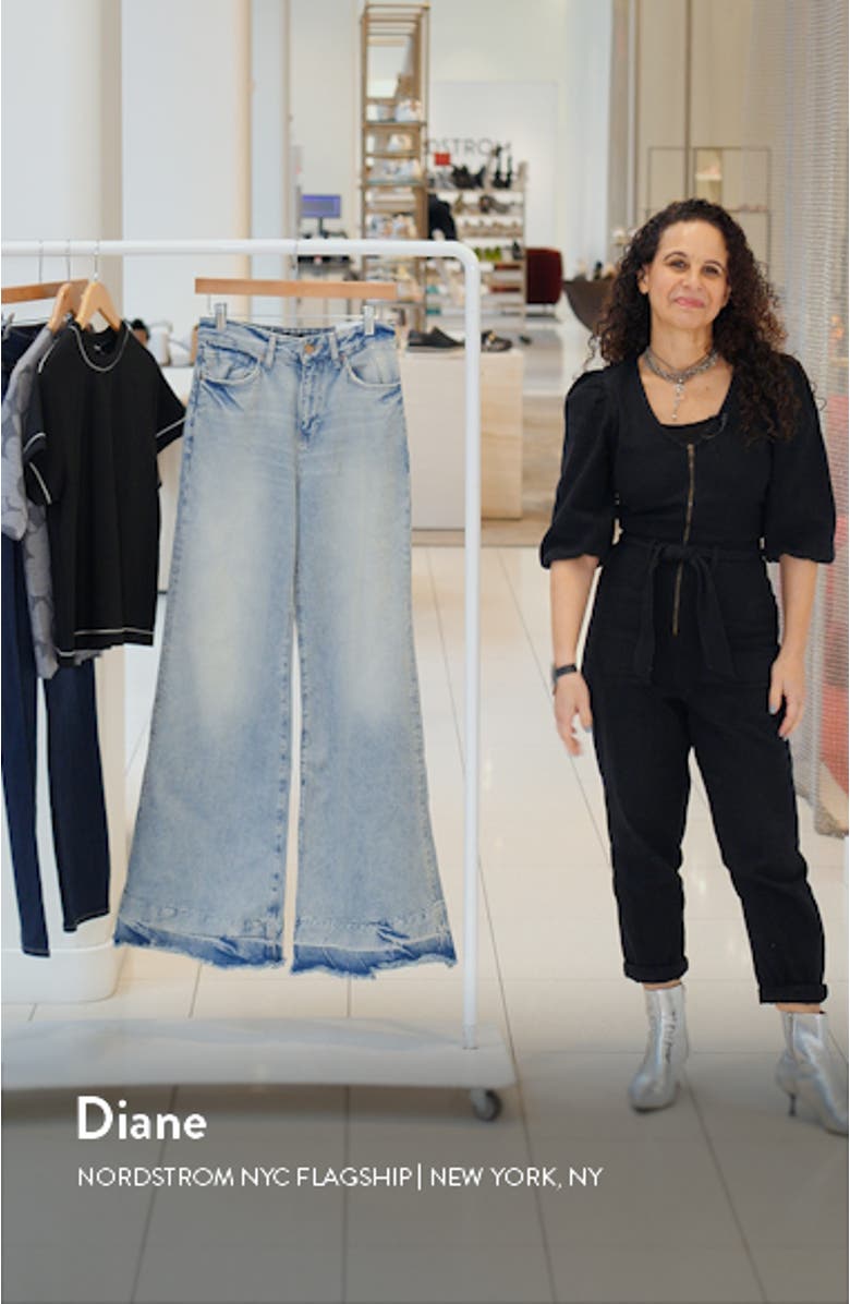 Devin Released Hem Straight Leg Jeans, sales video thumbnail