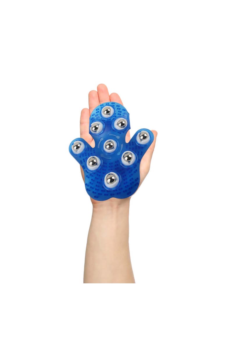 Palm-Shaped Massage Glove, Alternate, color, Black