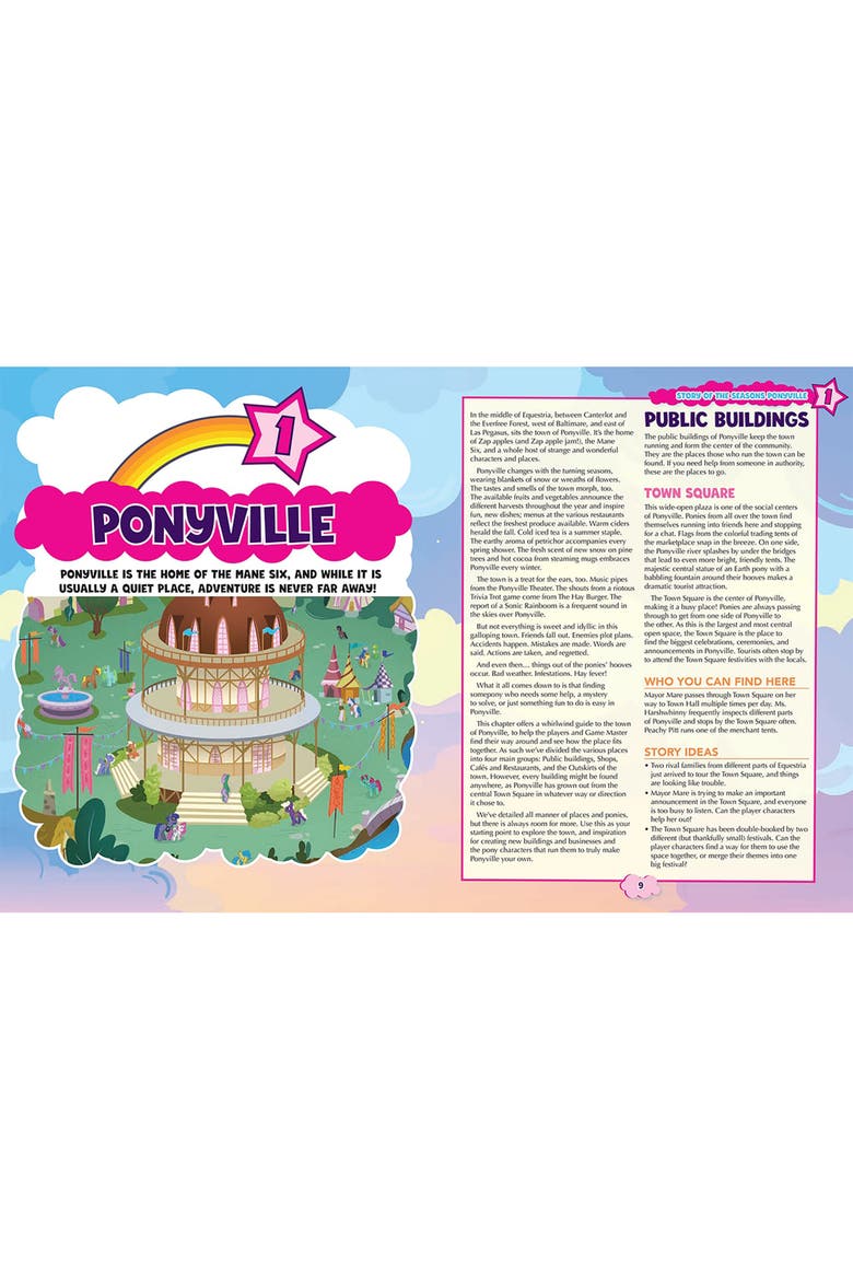 My Little Pony RPG, Story of The Seasons, Expansion Hardcover Book, Alternate, color, Multicolored