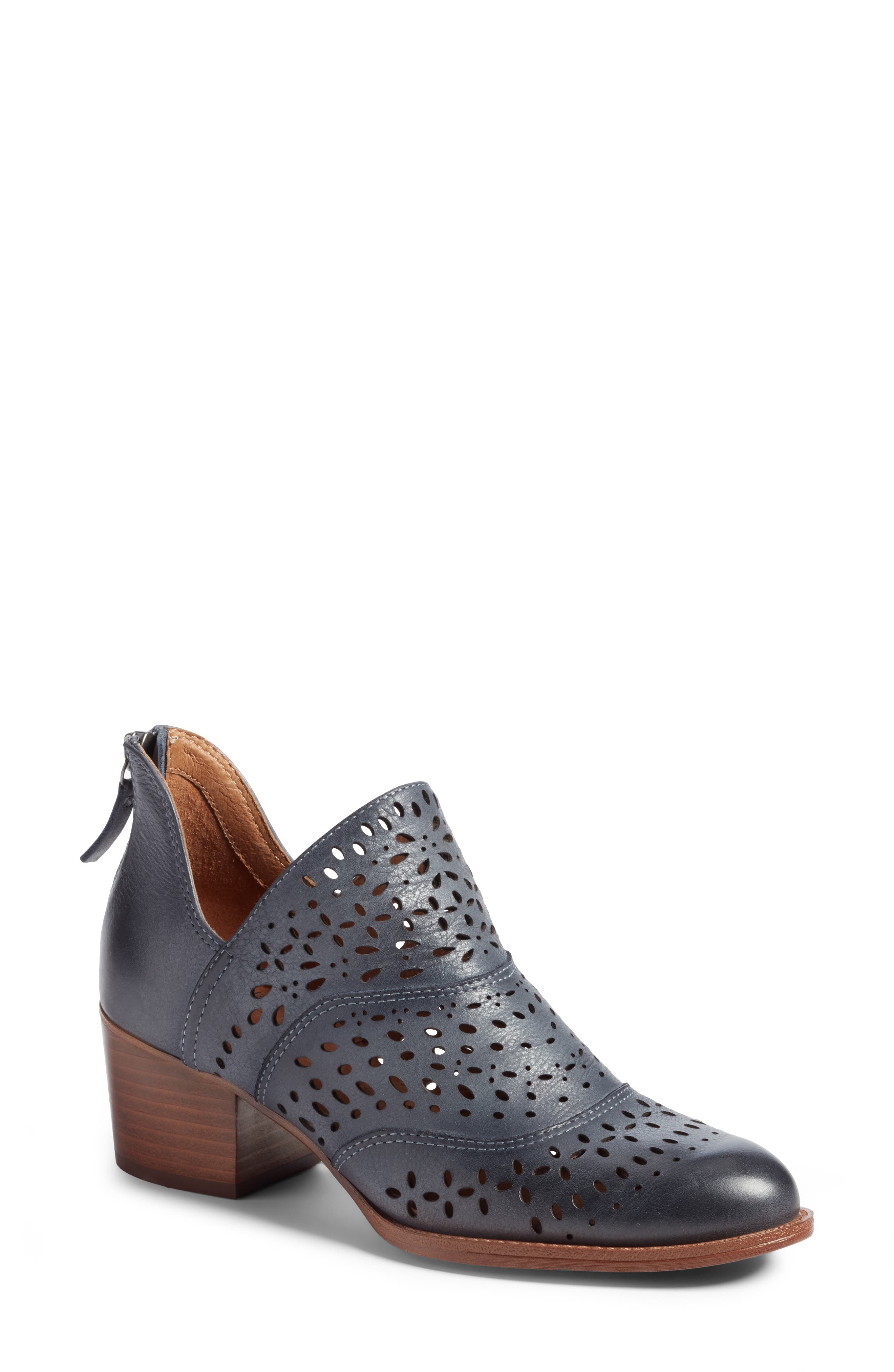 Wyoming Bootie, Main, color, DENIM BLUE LEATHER
