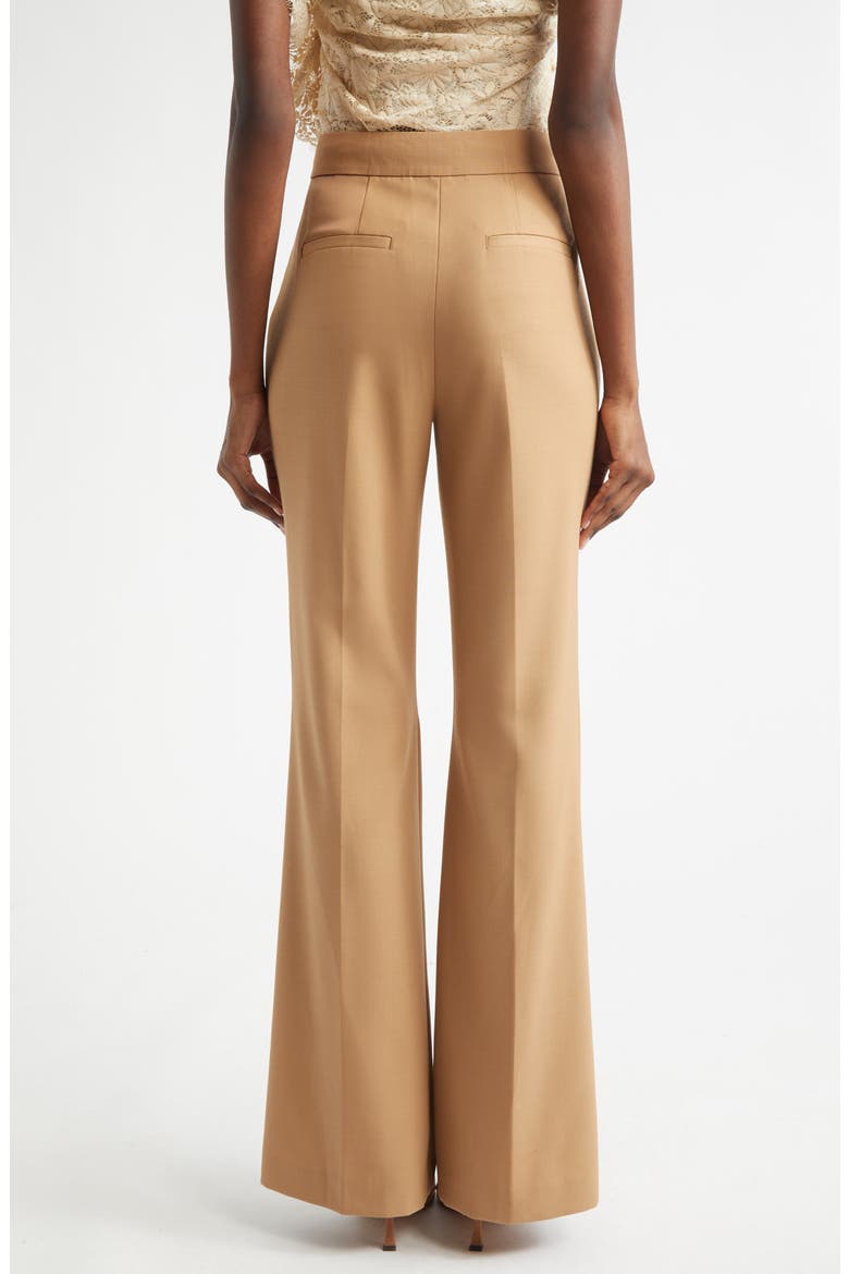 Sophie II Flare Wool Blend Pants, Alternate, color, DESERT BEIGE