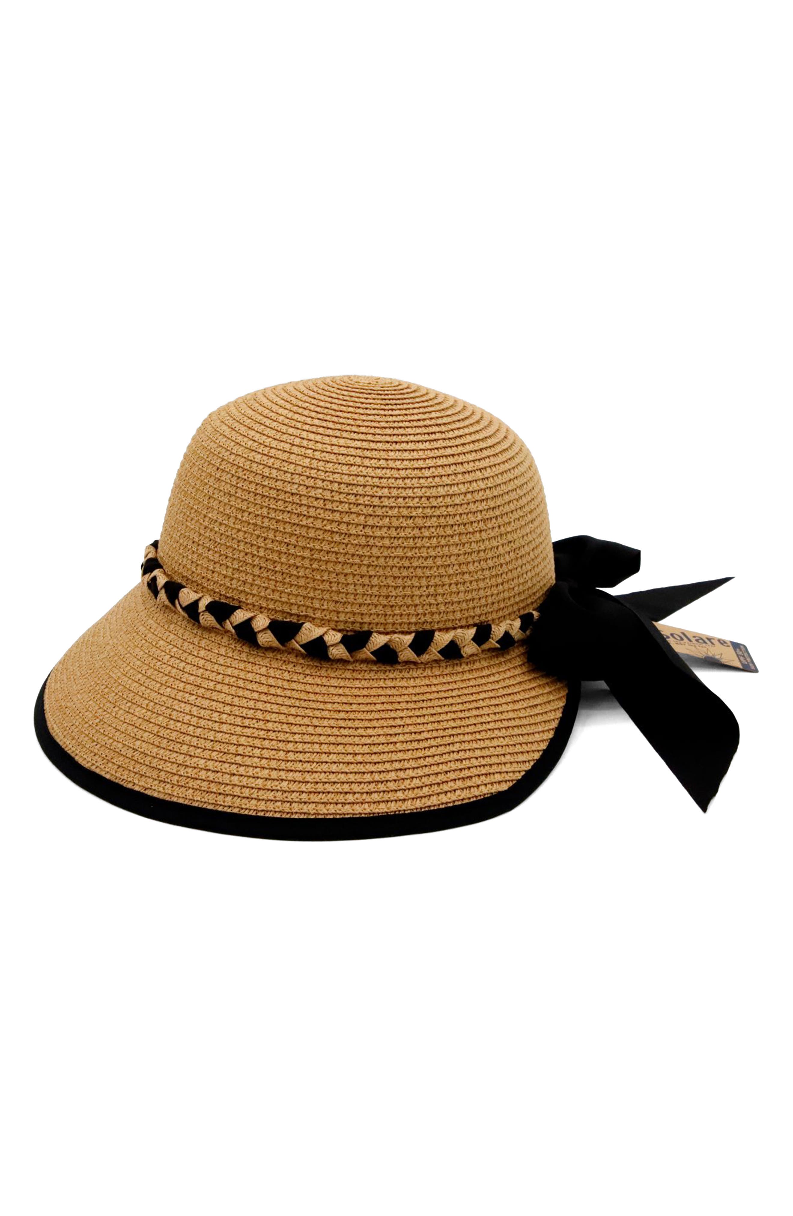 Braided Band Straw Framer Hat