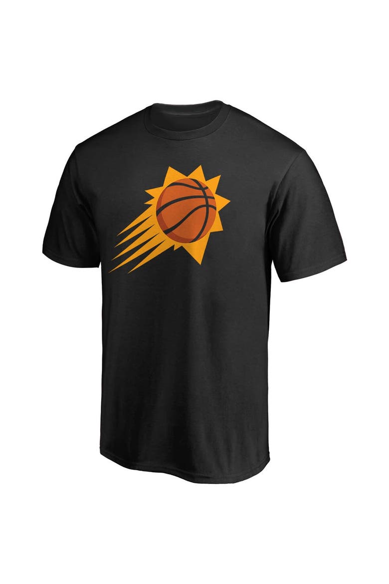 Men's Fanatics Branded Black Phoenix Suns Primary Team Logo T-Shirt, Alternate, color, Black
