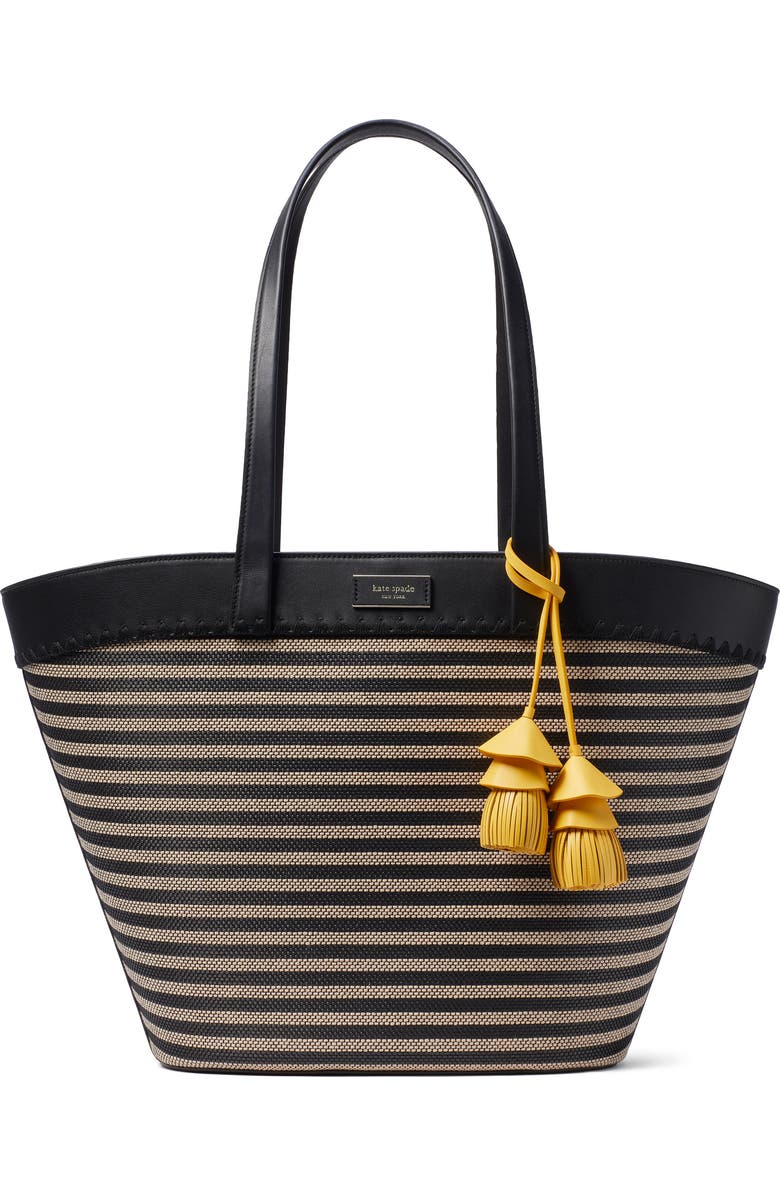 Kate Spade New York the pier stripe medium tote, Main, color,