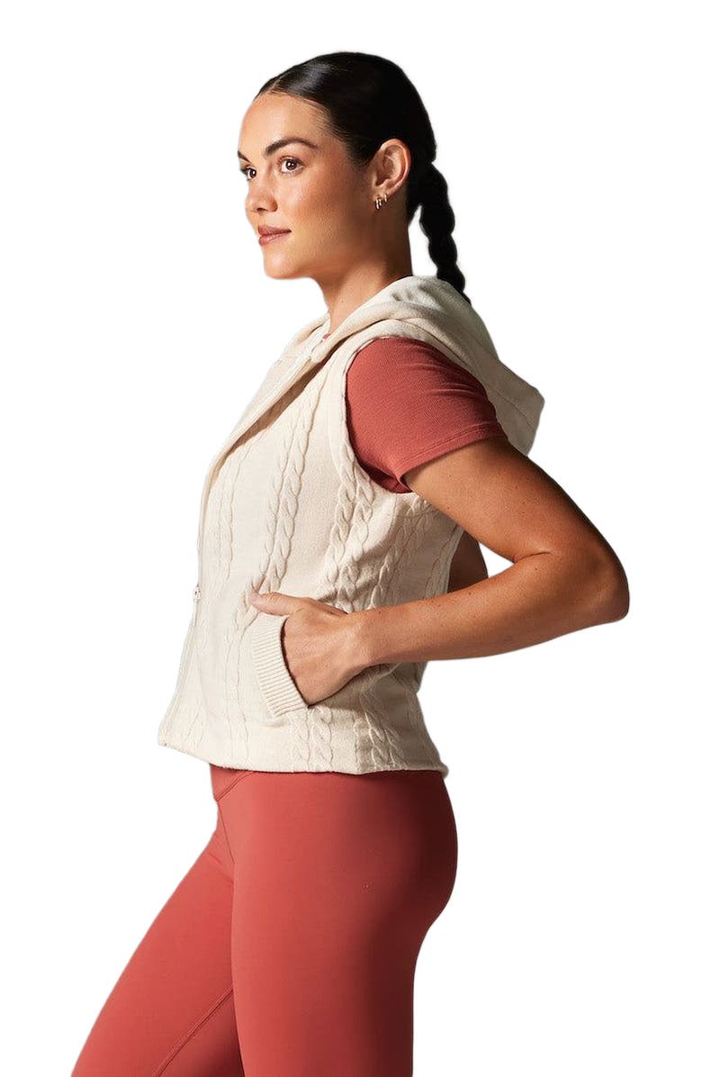 Tavi Peak Sweater Vest, Alternate, color, Oat