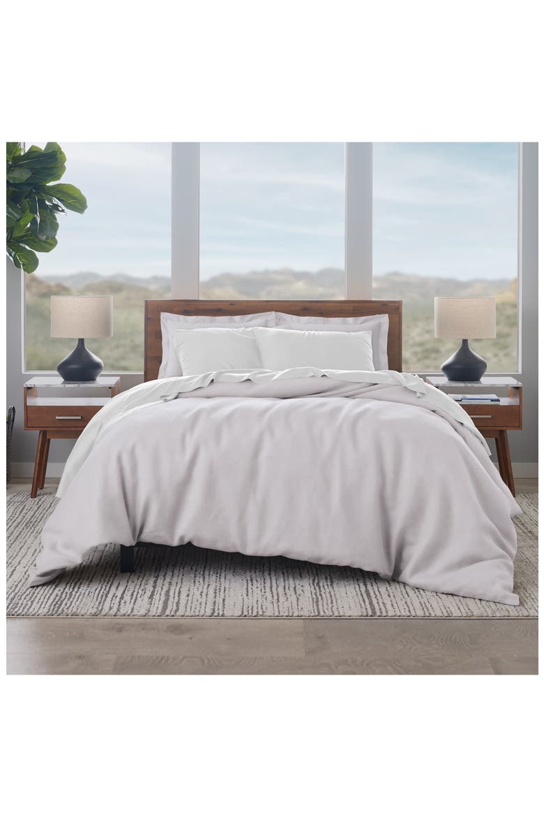 500 Thread Count Cotton Duvet Cover & Sham Set, Alternate, color, LILAC