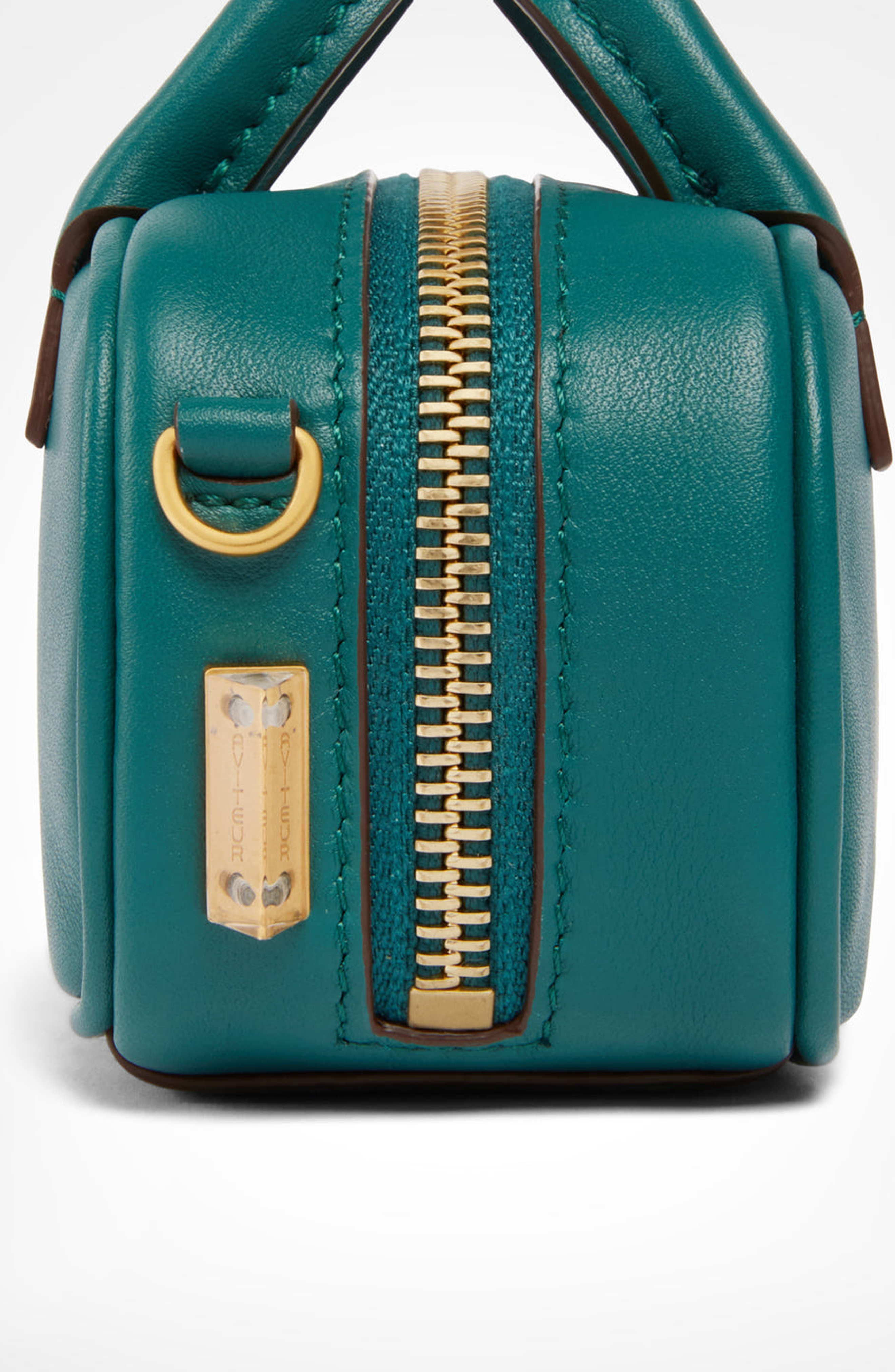Mini Maia Calfskin Bag, Alternate, color, Teal