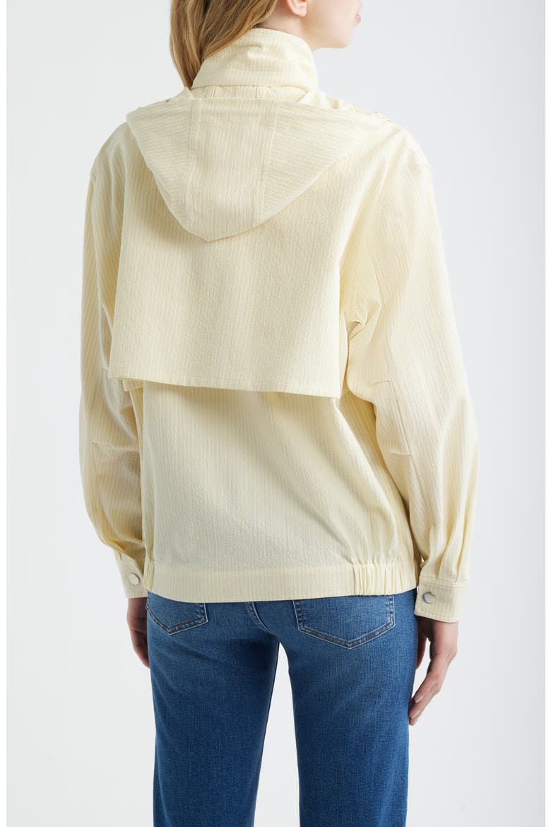 The Seersucker Track Jacket, Alternate, color, LEMON MULTI
