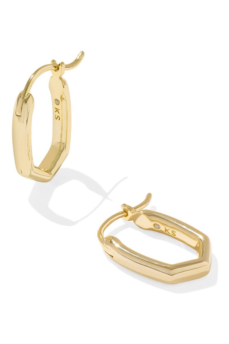 Mini Elisa Abbie Convertible Huggie Hoop Earrings, Alternate, color, GOLD PINK MIX