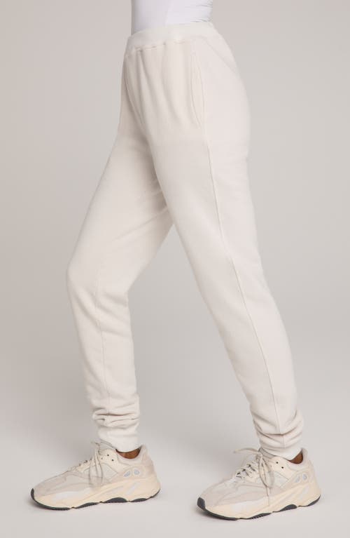 GOOD AMERICAN GOOD AMERICAN GOOD WAIST COTTON TERRY JOGGERS