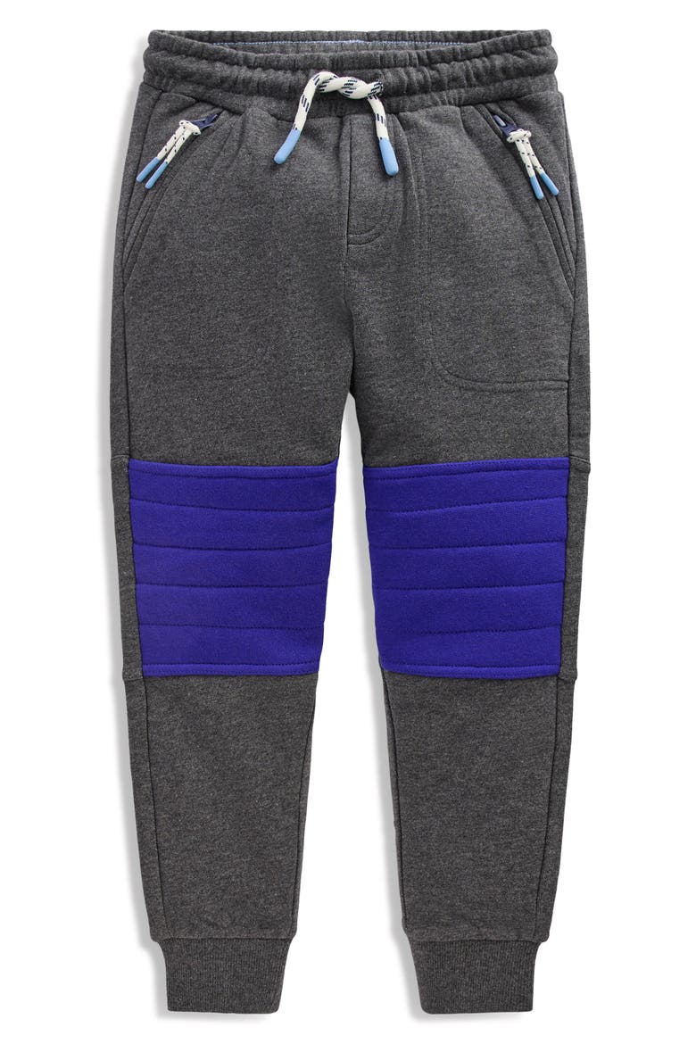 Kids' Warrior Knee Joggers, Main, color, GREY QUILTED KNEE