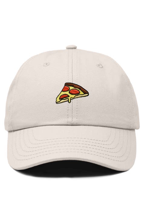 Pizza Slice Embroidered Dad Hat