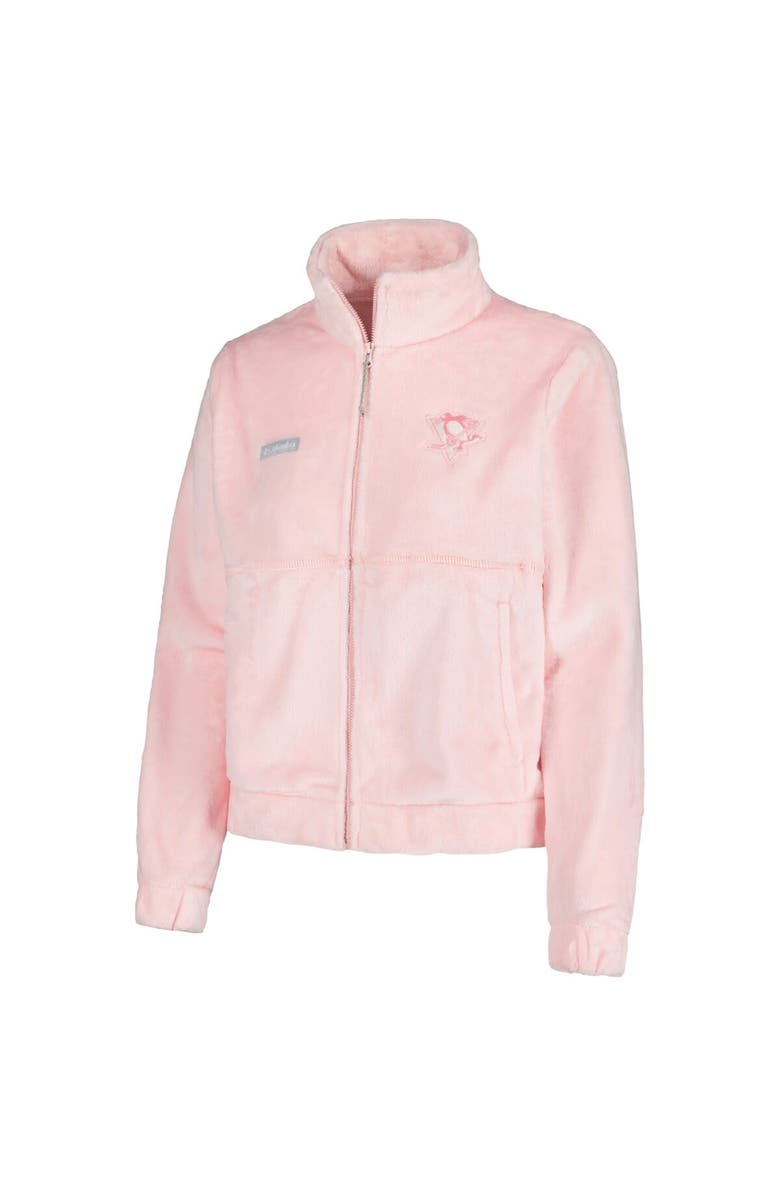 Columbia Women's Columbia Pink Pittsburgh Penguins Fire Side Full-Zip Jacket, Alternate, color, Pink