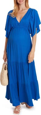 Cache Coeur Claudette Maternity maxi dress