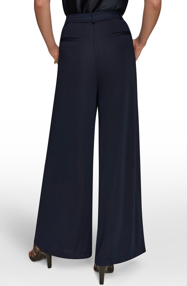 Donna Karan New York Pleated Wide Leg Pants, Alternate, color,