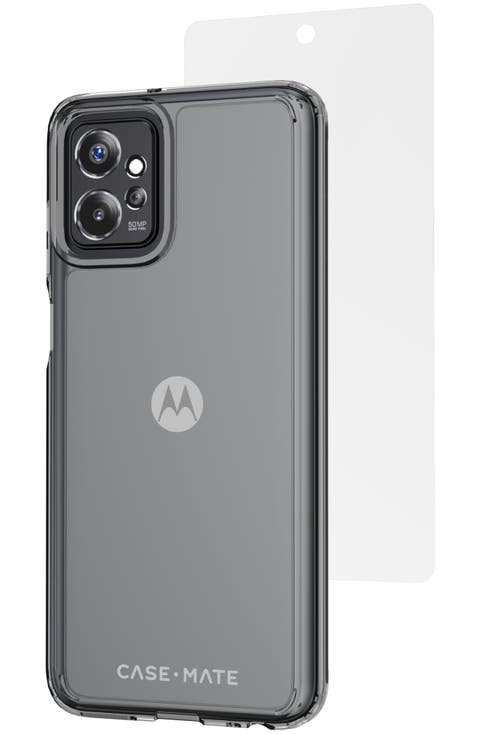 Protection Pack Tough Case And Glass Screen Protector For Motorola Moto G Power 5g (2023)