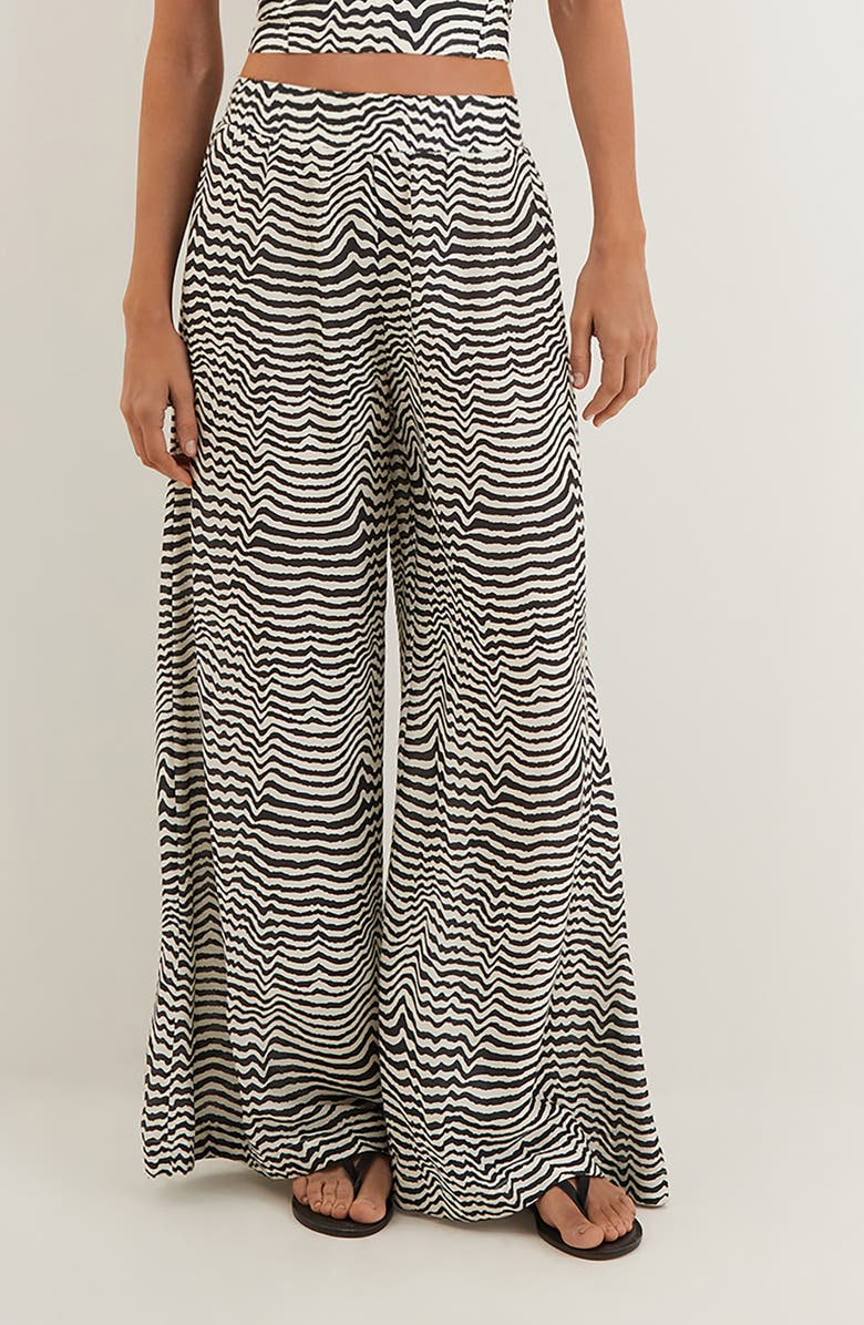 ViX Paula Hermanny Ravine Wide Leg Pants, Main, color,